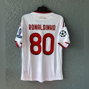 Milan Jersey Ronaldinho white